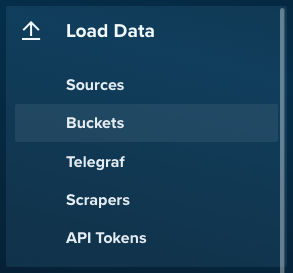InfluxDB Load Data in Buckets